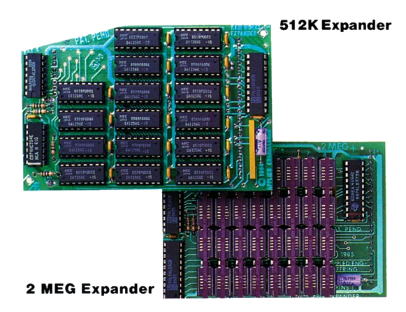 Ramworks II & III - Memory Expansion Cards - 512K, 2MB