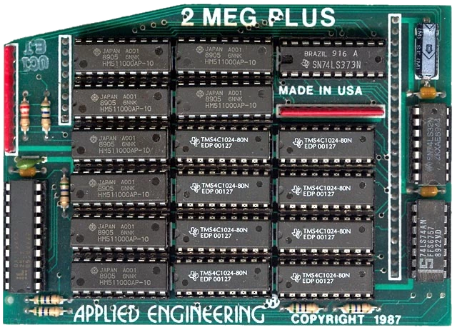 Ramworks II & III - 2MB Memory Expansion Card