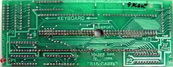 65816 16 Bit - rev C, back